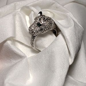 Cote d'Argent Pather Pavé Ring NWOT